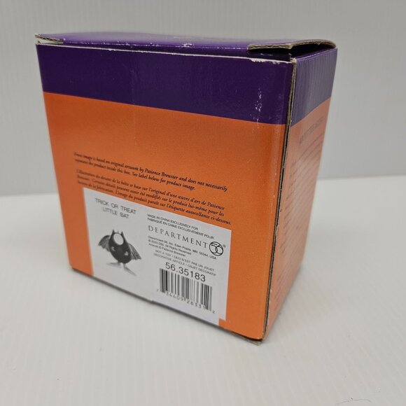 Dept 56 Krinkles Patience Brewster Trick or Treat Little Bat Halloween Ornament - Picture 5 of 5